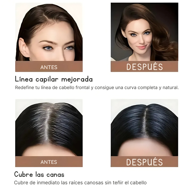 Polvo de sombra para cabello