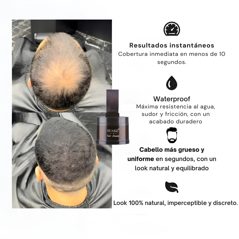 Polvo de sombra para cabello