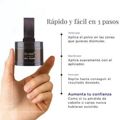 Polvo de sombra para cabello