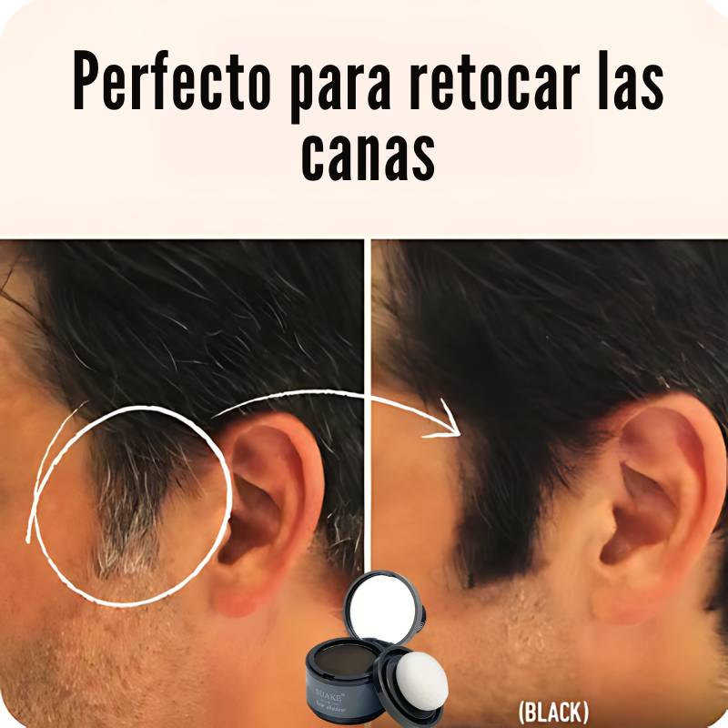 Polvo de sombra para cabello